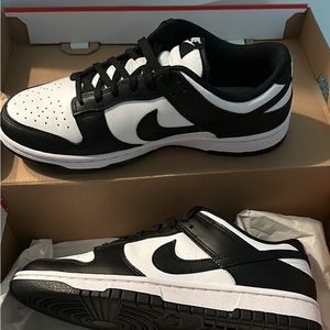 Nike dunk panda black white dunks 8w